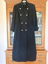 VTG Anne Klein Size 10 Women Black Long Doubl...