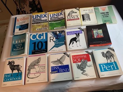 O Reilly Computer Coding Programming Lot Data Analysis, Perl, Unix, Linux, SQL