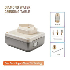 Dual-Layer Grinder 220V 4200RPM Diamond Water Grinding Table Self-Supply Water G