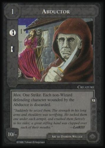 Abductor - The Wizards - Limited - Middle-Earth CCG