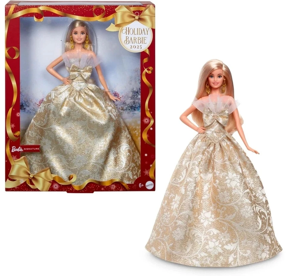 Holiday Barbie 2025 | JBH95 | Mattel Signature Puppe | Sammelpuppe