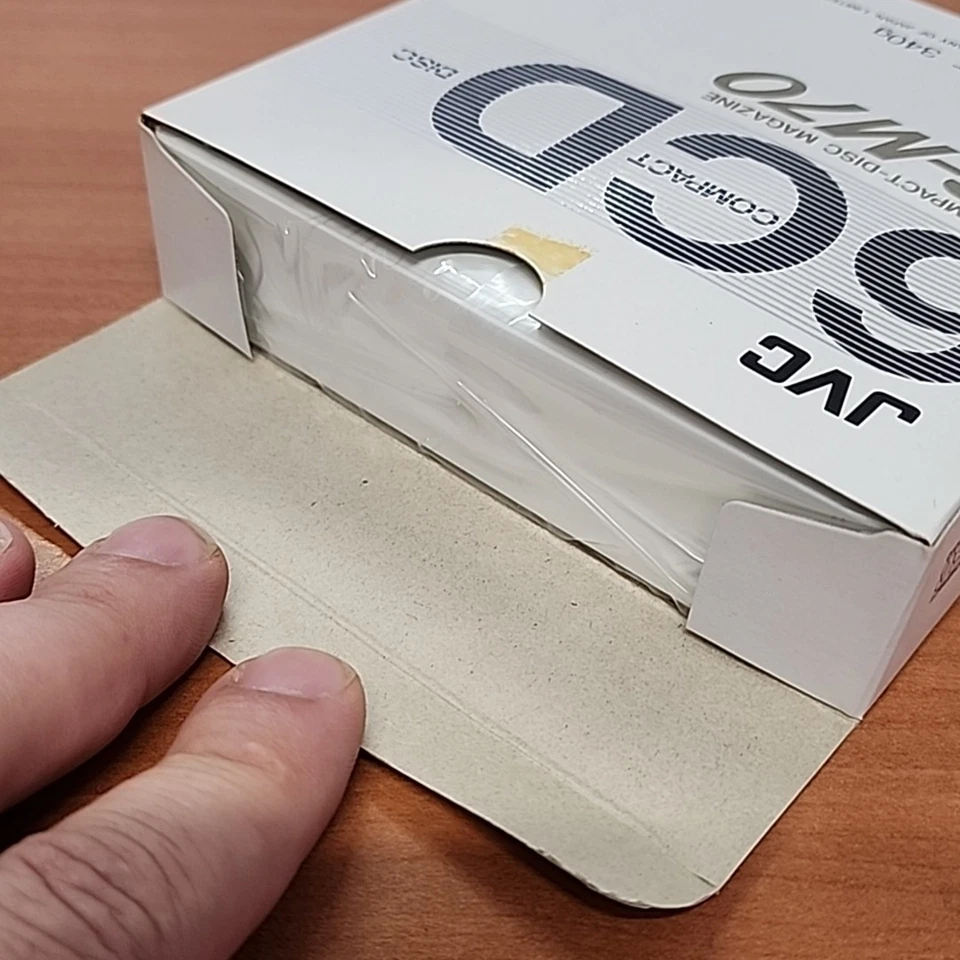 JVC 6 CD Compact Disc Magazine Cartridge Car Changer Model XC-M70 New In Box! - Image 2 of 2