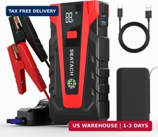 Scatach 3000A Car Battery Jump Starter,12V Jump Starter Battery Pack Portable u