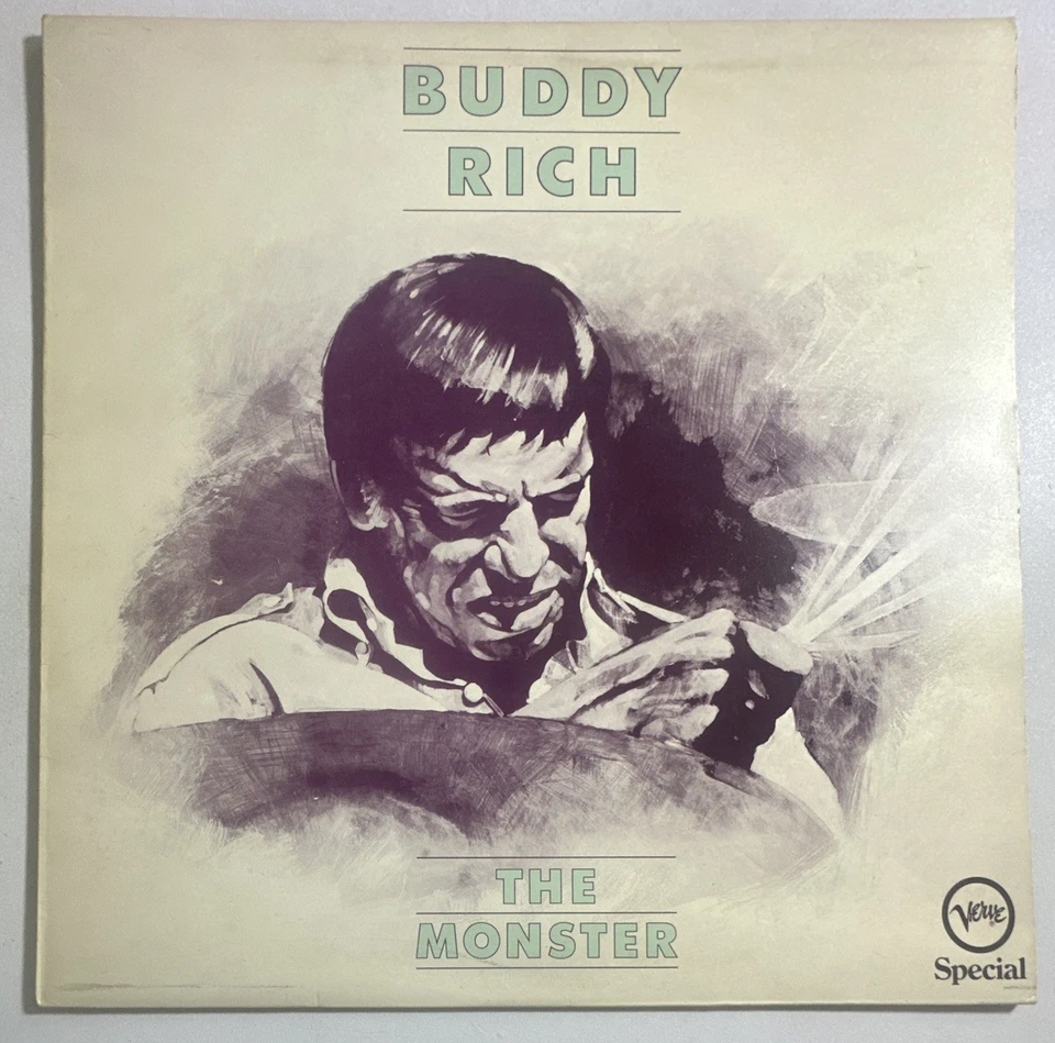 Buddy Rich - The Monster - 12" LP Verve Special Vinyl Record EX / VG+ - Изображение 2 из 4