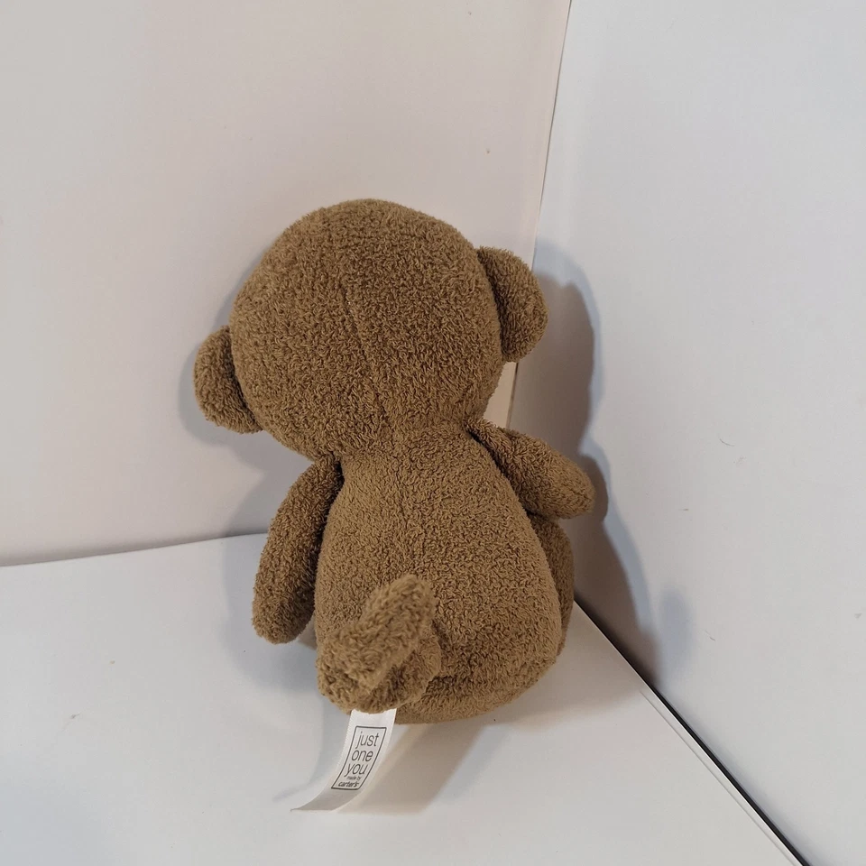 Carter's Just One Monkey Raro Sonajero de Peluche 2012 Marrón Relleno 8" Sassy 63014 Foto 3 de 4