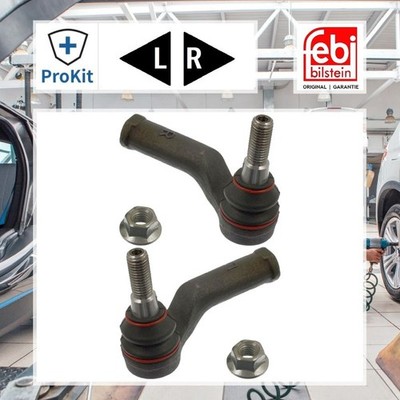 2x Febi Bilstein Spurstangenkopf Links, Rechts für Volvo XC60 I SUV V60 I Cross