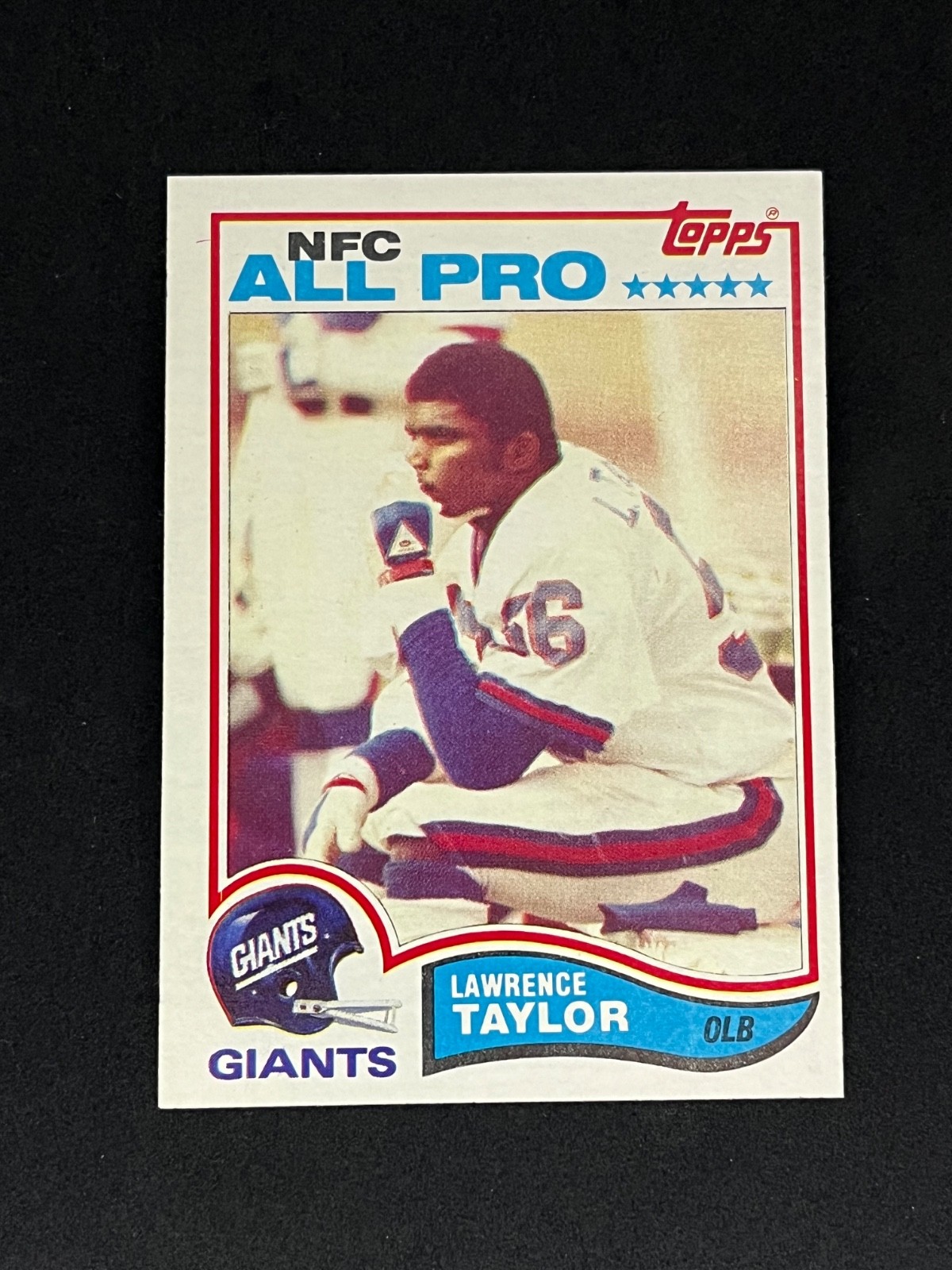 1982 TOPPS ALL-PRO LAWRENCE TAYLOR RC #434 *See Note