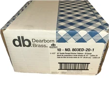 Dearborn Brass 1-1/2” 16” Double Flanged Strainer Tailpiece 20 Ga. Huge Value!!!