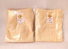 Lot of 2, Size M, High Waisted Briefs Tummy Control Girdles Lace Shaped Panties
