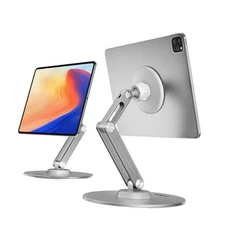  Tablet Stand Magnetic for ipad Stand Desk Multi-Angle, Adjustable Foldable 