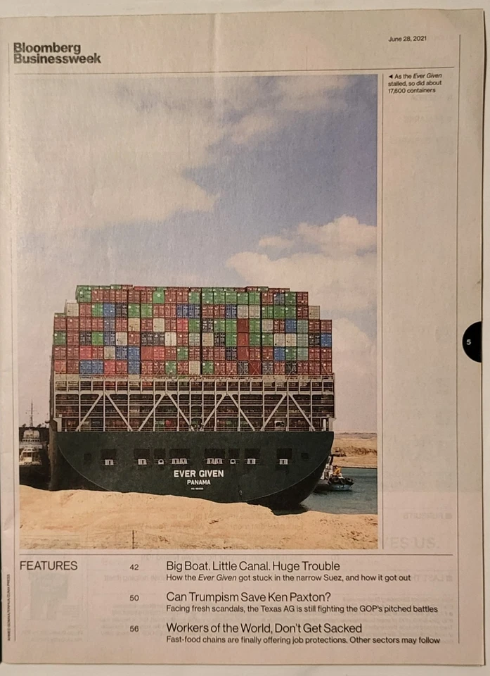 Bloomberg Businessweek Magazine June 28 2021 - Stock Market Shorts - Image 2 of 3