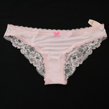 NEW Victoria's Secret VTG Dream Angels Body Satin Smooth Cheekini Panty MEDIUM