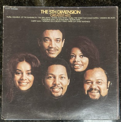 The 5th Dimension Greatest Hits LP Soul City Records SCS-33900