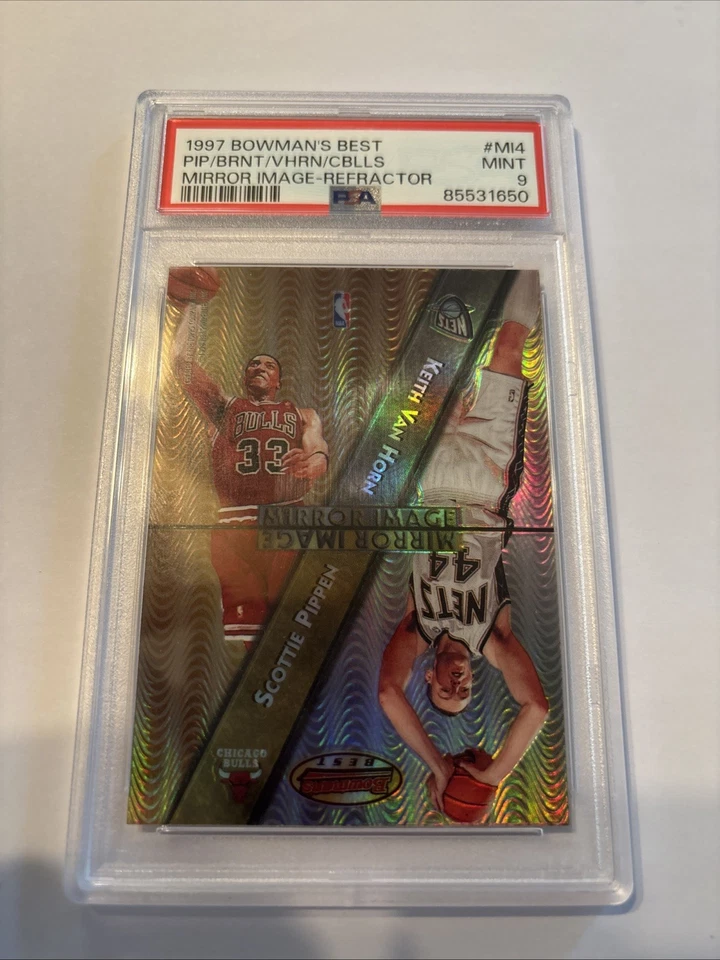 Bowman'S Best Mirror Image 1997 #MI4 Pip/Brnt/Vhrn/Cblls Mirror Image (PSA 9) Foto 3 de 4