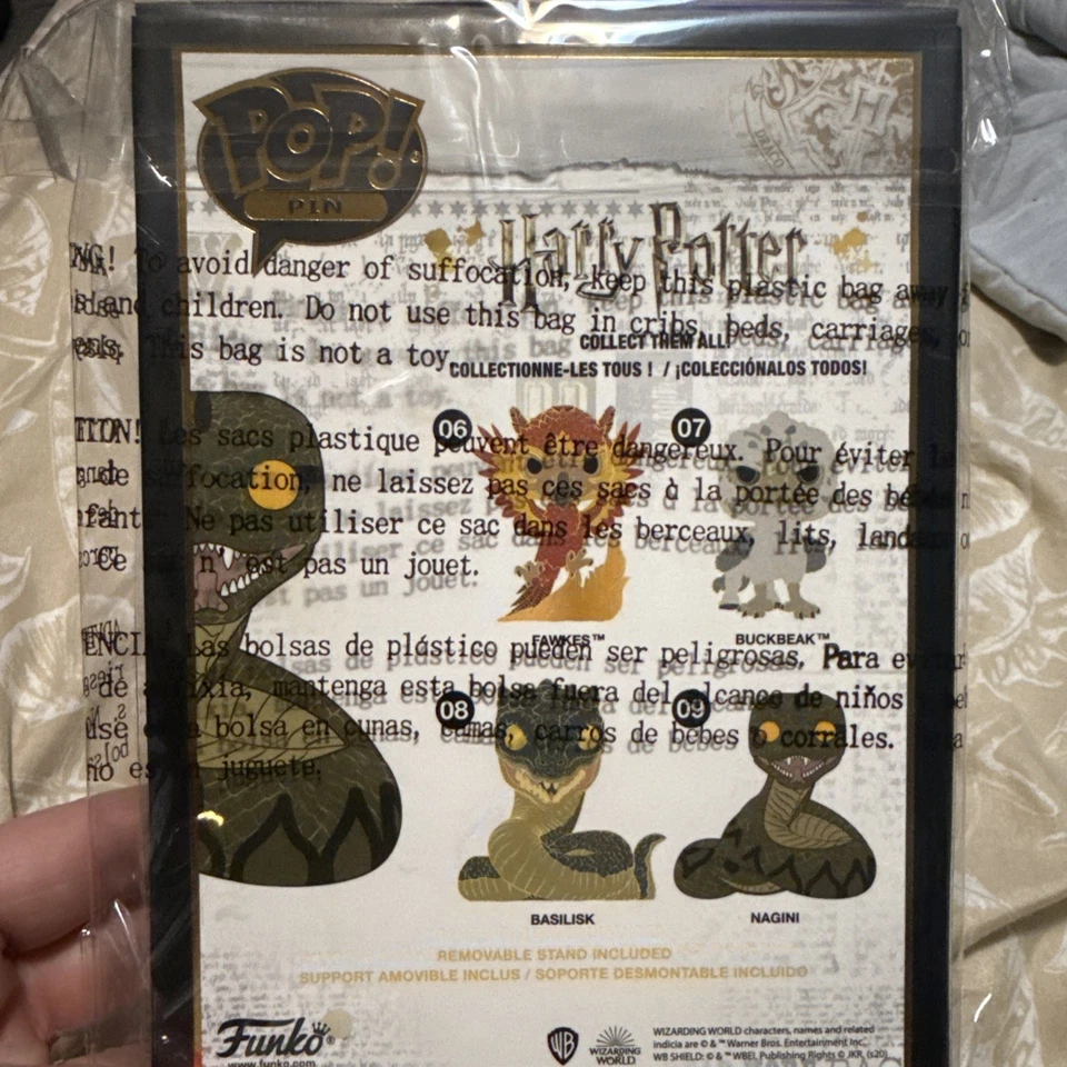 Funko Pop! Pin Harry Potter - #9 Nagini Foto 4 de 4