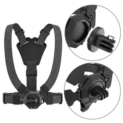 Vlog Chest Strap for X3 Camera Backpack Clamp Holder Clip