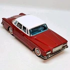 NEAR MINT✨1960 PLYMOUTH VALIANT✨️ HITCH✨️CLEAN Tin Litho Friction BANDAI Japan