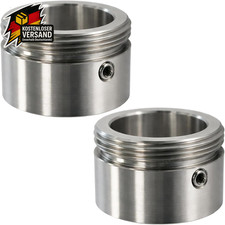 2 Stück M30 × 1.5 Thermostat Adapter Aus Edelstahl, Langlebig Heizungsventil RA 