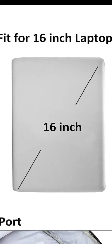 Mochila de viaje AO ALI VICTORIA para mujeres hombres computadora portátil de viaje computadora de 15,6 pulgadas Foto 3 de 4