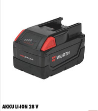 Batteria Würth 28V 5Ah (Milwaukee M28) nuovissima e originale confezione originale