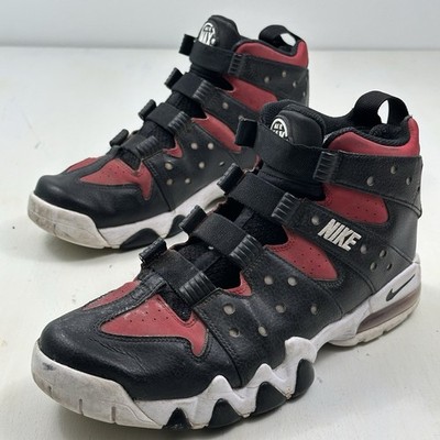 Nike Air Max 2 CB  94 Basketball Shoes Men's Size 10.5 FN6248-001 Black Gym Red