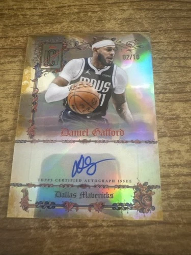 2025 Topps Signature Daniel Gafford Gold (RAW)