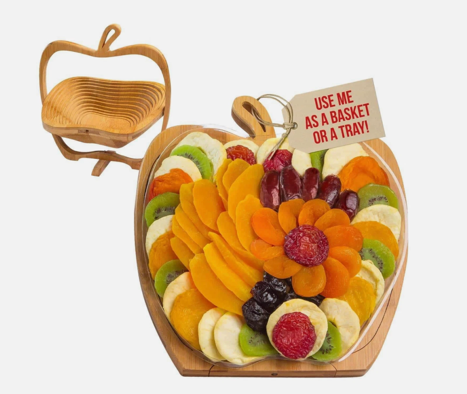 NEW in BOX Bonnie And Pop Dried Fruit Gift Basket EXP 11/02/2026 Great Gift!
