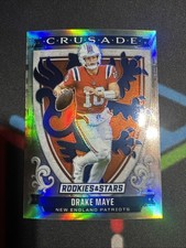 2025 Panini Rookies & Stars - Drake Maye Crusade Silver Prizm Patriots