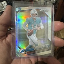Panini Silver Prizm 2025 Quinn Ewers Rookie  Miami Dolphins Football Card #307