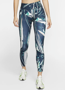 nike navy running tights