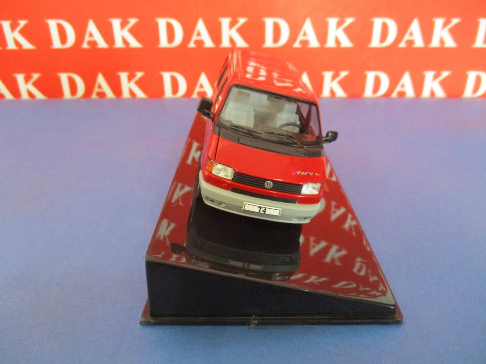 Die cast 1/43 Modellino Furgone Volkswagen T4 Multivan Allstar 1992 by Ixo - Immagine 3 di 4