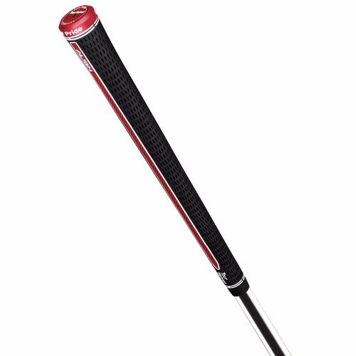 Golf Pride Tour Velvet ALIGN Golf Grips Standard/Midsize .60" Core Black/Red Set - Picture 7 of 21