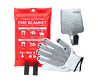 Precious Pander Notfall Feuerlöschdecke für Zuhause, Küche Auto - 1 Pack 40"x40"