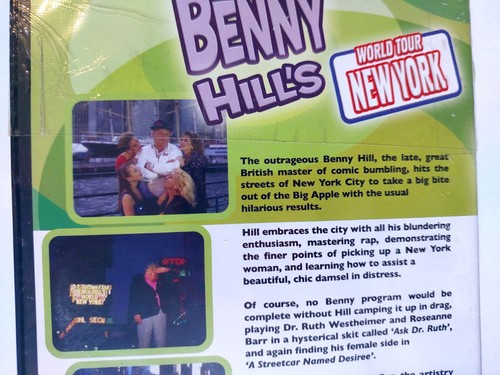Benny Hill's World Tour-New York [Region 4 DVD] , Brand New & Sealed, FREE Post - Afbeelding 3 van 9