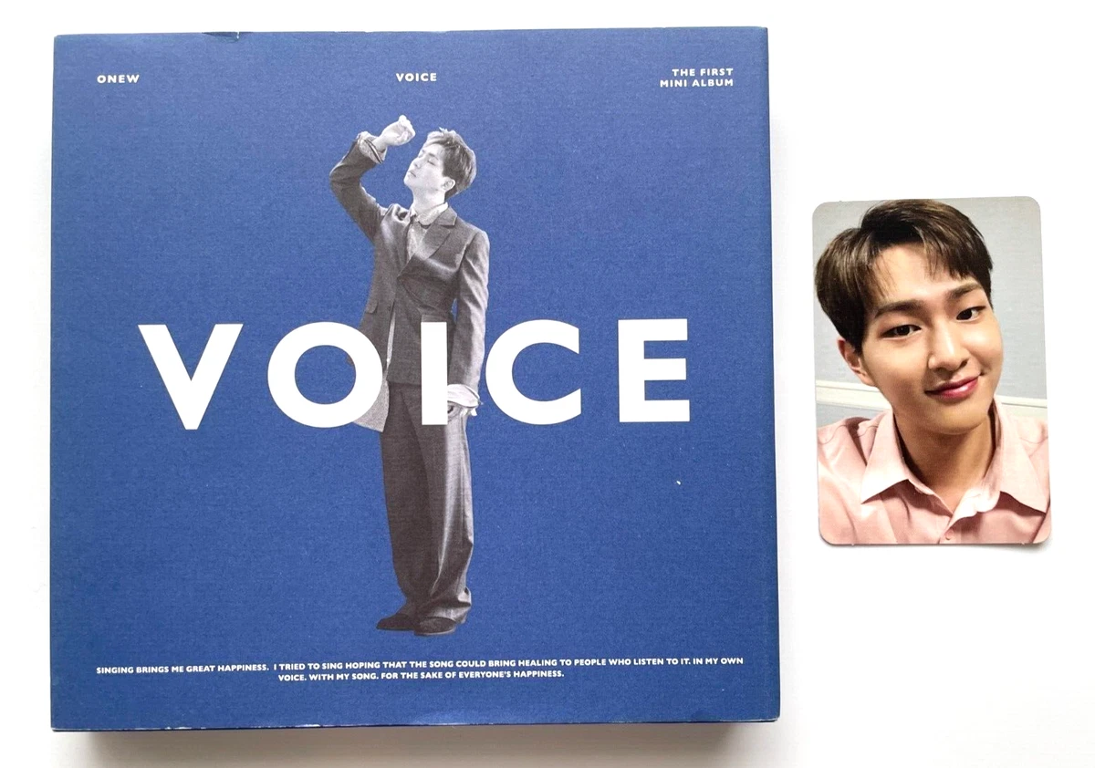 送料無料 SHINee ONEW ソロアルバム VOICE 青 新品未開封品 | iuggu.ru