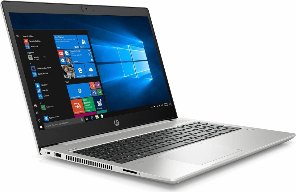 HP ProBook 455 G7 Ryzen 5 4500U 15.6" Webcam Windows Pro DE - Bild 2 von 4