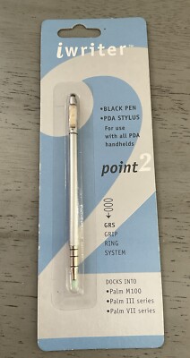 IWriter Black Pen Palm PDA Handhelds Stylus Point 2 M100 III VII Series NEW