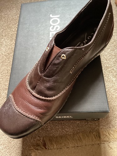 Josef Seibel slip on Ladies leather Shoes Size uk7 Brown/Tan in colour - Picture 5 of 5