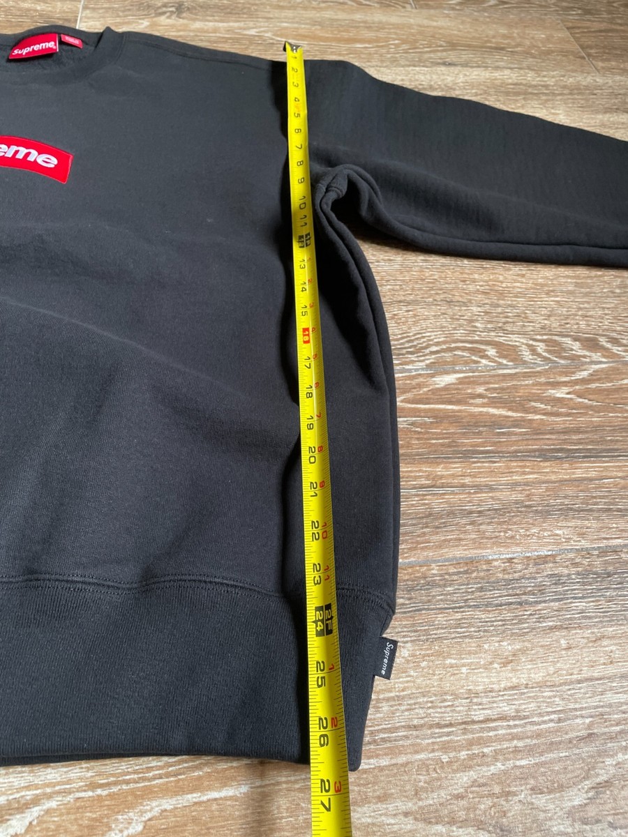 Supreme Box Logo Crewneck Sweatshirt Black Large L NEW BOGO Supreme Box Logo Crewneck Sweatshirt Black Large L NEW BOGO
