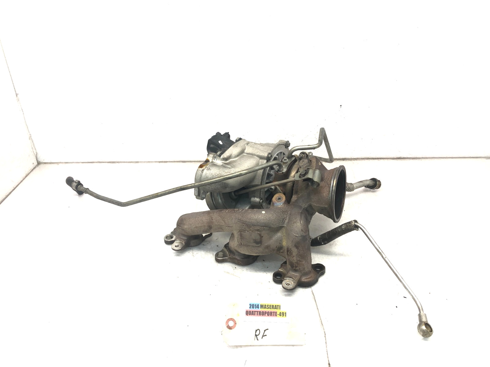 2014-2020 MASERATI QUATTROPORTE 3.0L RIGHT PASS SIDE TURBO TURBOCHARGER OEM