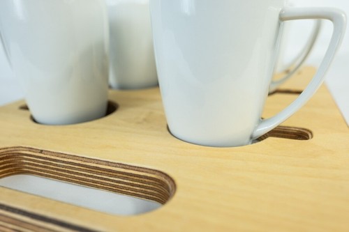Taza de café Dappr Airline Trolley con tazas cocina Boeing - Imagen 3 de 6