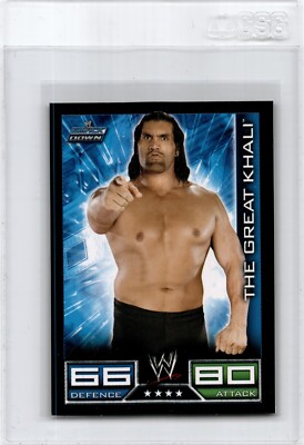 2008 Topps WWE Slam Attax The Great Khali | eBay
