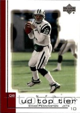 2001 Upper Deck Top Tier #121 Chad Pennington
