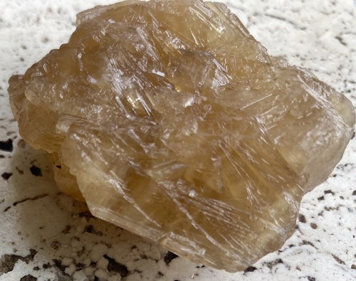 Stunning Rough 100% Natural Golden Calcite Crystal #63 See Description - Picture 7 of 10