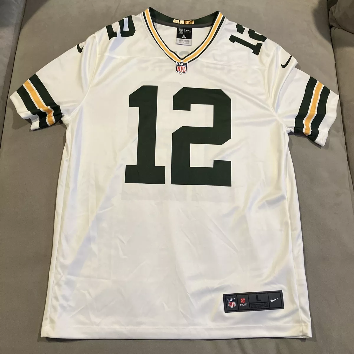 Aaron rodgers color sales rush jersey