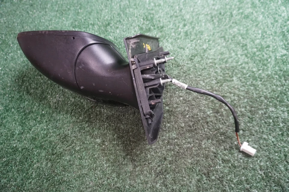 Espejo retrovisor de puerta Nissan Versa 2015 2016 2017 lado del conductor negro OEM SX020100 Foto 3 de 4