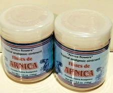 ARNICA FLOWER TOPICAL ANALGESIC OINTMENT 2 PACK 100 grs each Pomada