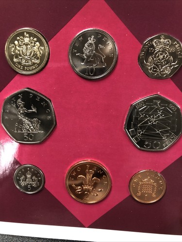 United Kingdom 1993 Brilliant Uncirculated Coin Collection; - 第 5/12 張圖片