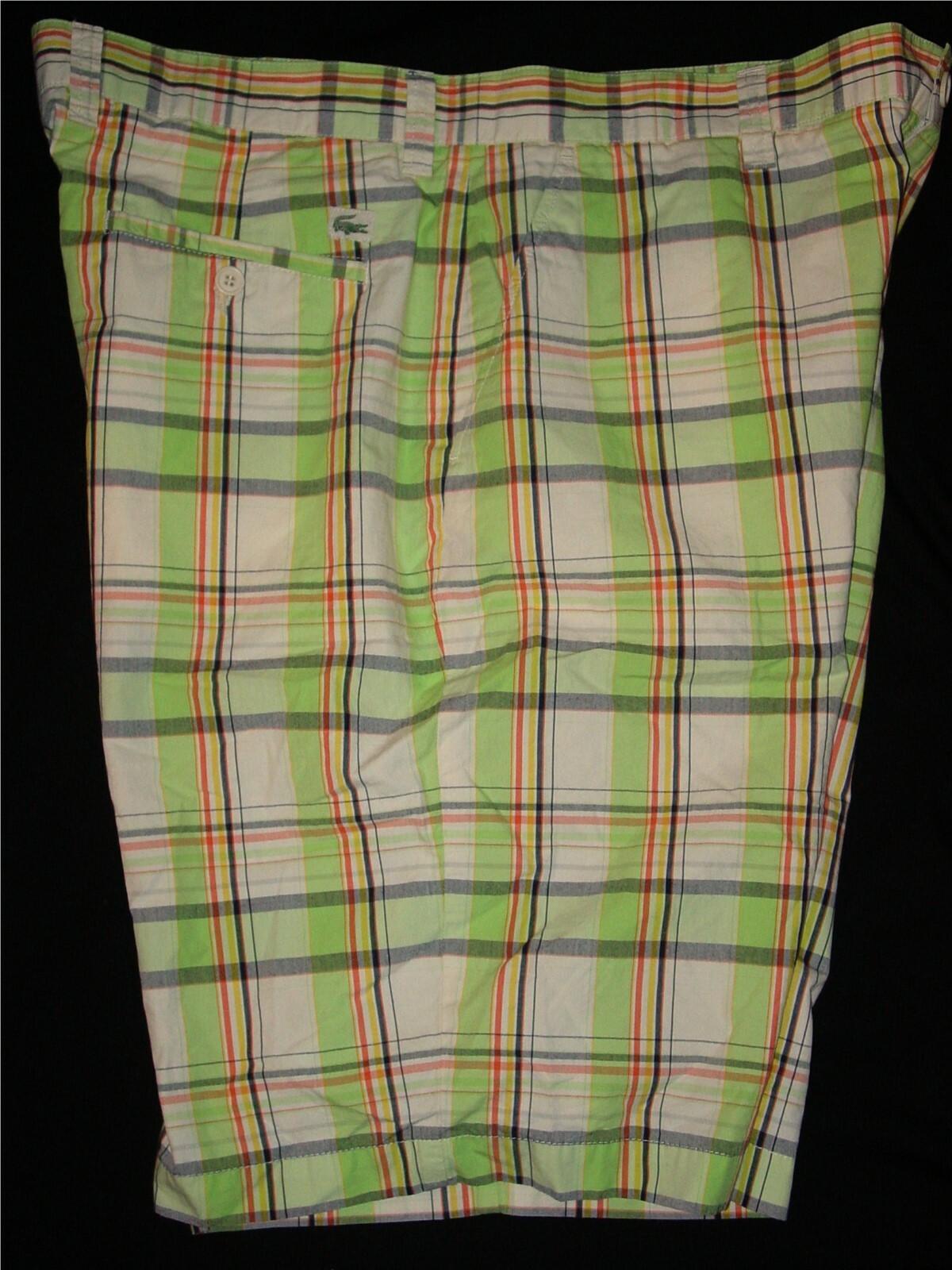 NWT OOP MEN'S LACOSTE CASUAL SHORTS - SIZE 40 - INSEAM 11" - $98 RETAIL