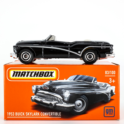2022 Matchbox Power Grabs #83 1953 Buick Skylark Convertible BLACK